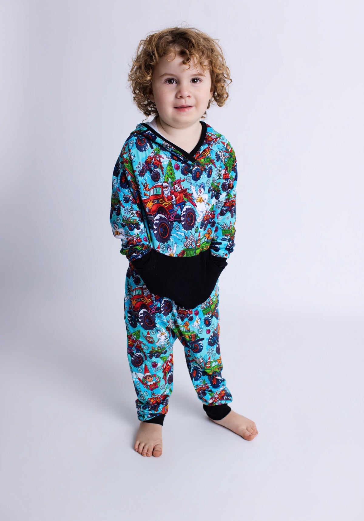 Jingle Jam French Terry Hooded Jogger Set