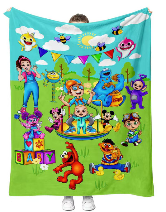 Babysitters Plush Blanket 50x60