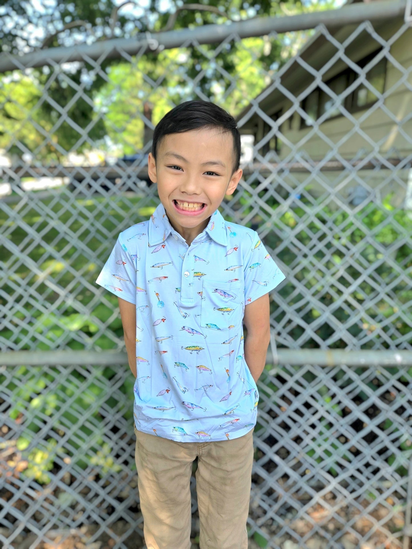 Kid’s Fishing Lures Polo