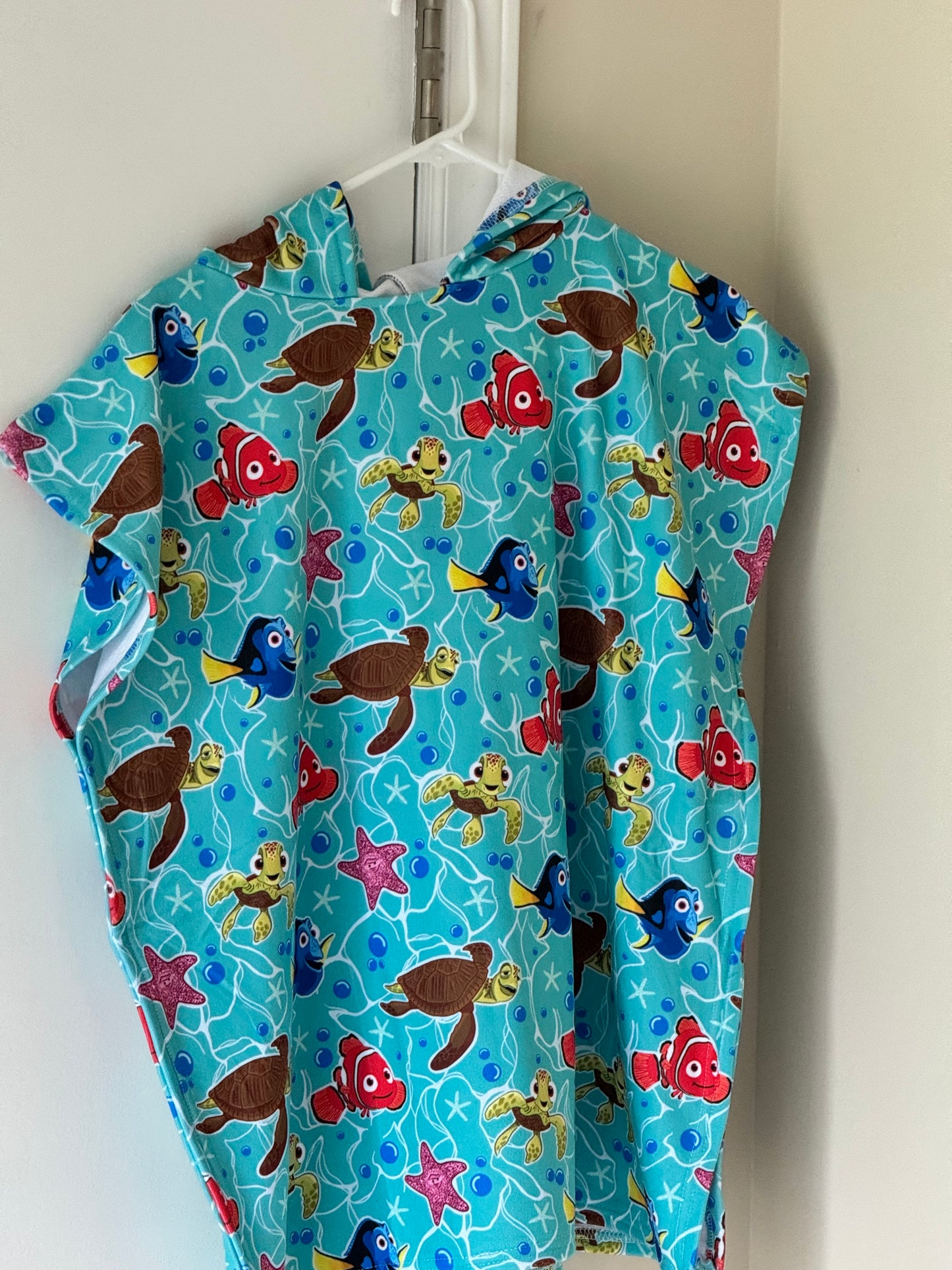 Fish Friends Hooded Beach Towel
