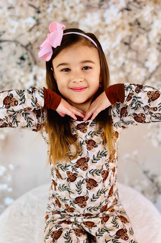Moo Moo Pajama Set