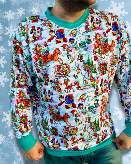 Snow Day French Terry Crewneck