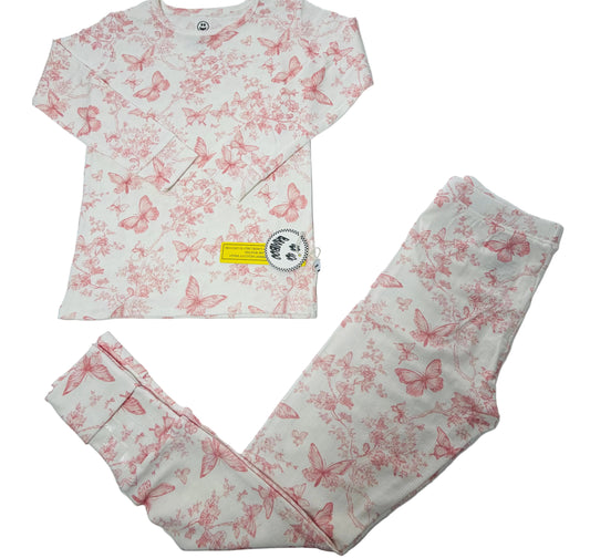 Butterfly Pointelle Pajama Set