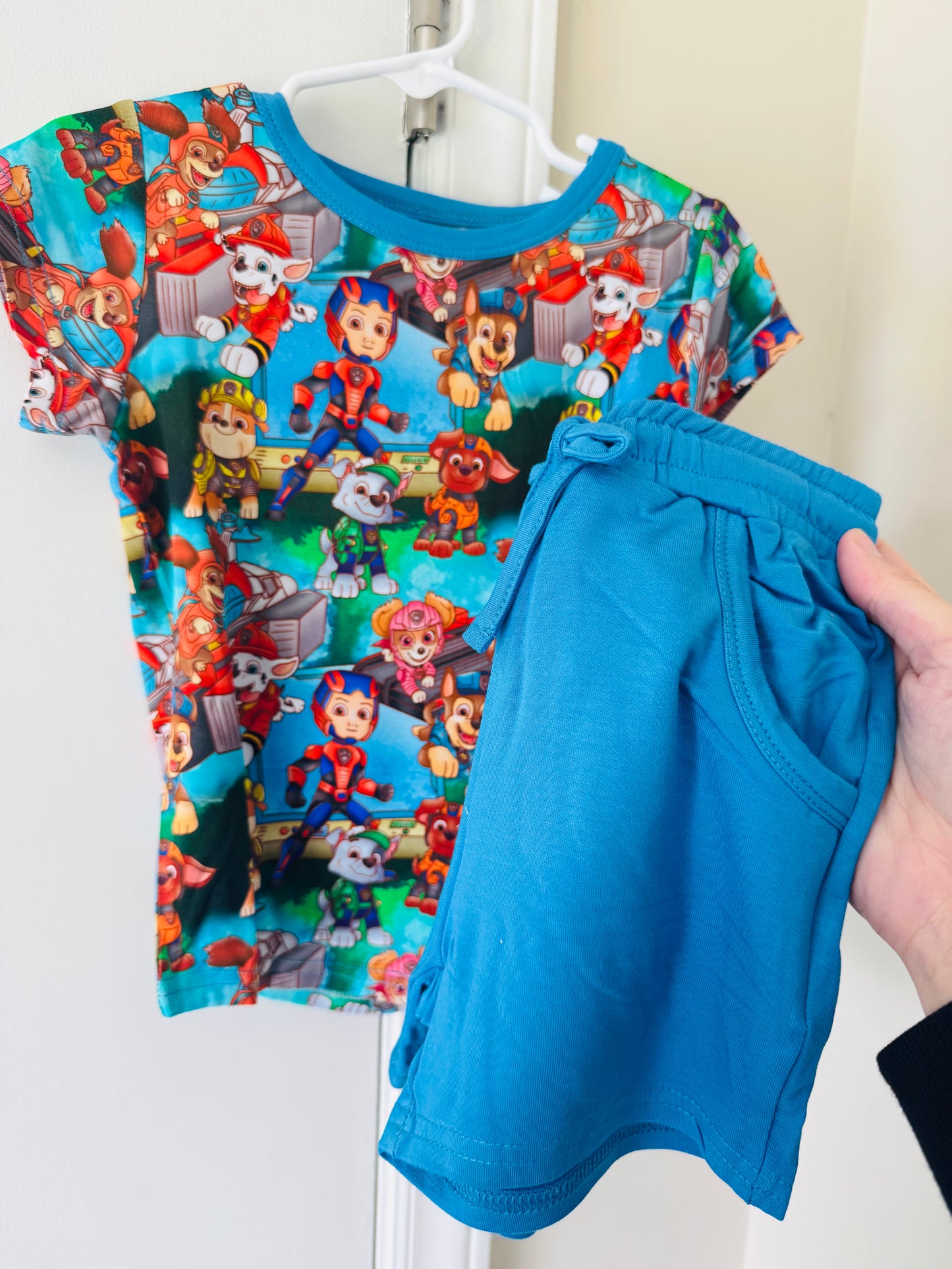 Mighty Pups Short Set