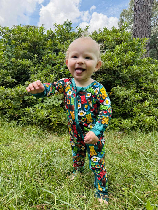 Sugar Rush Zippy Romper