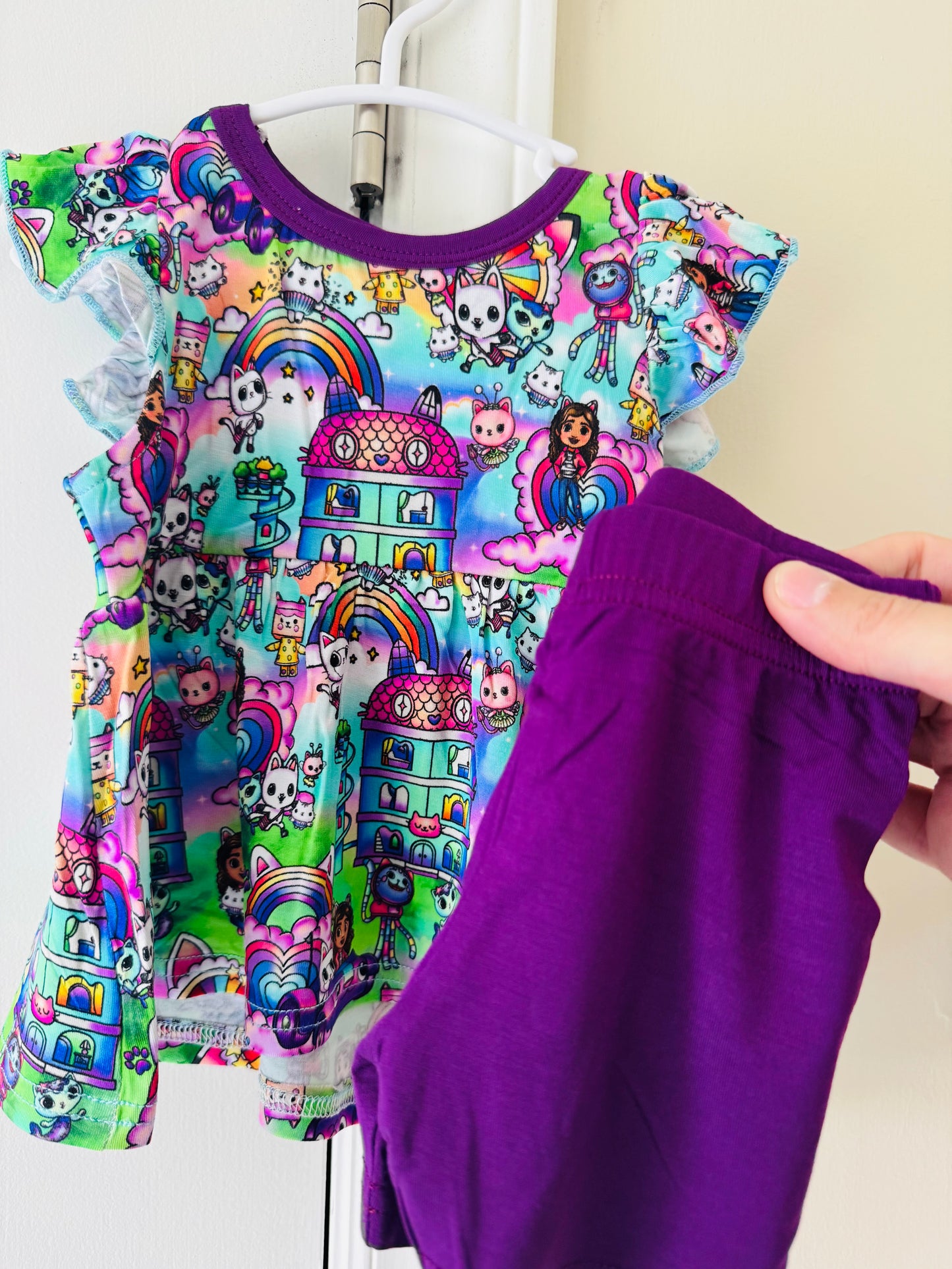 Dollhouse Friends Peplum Set