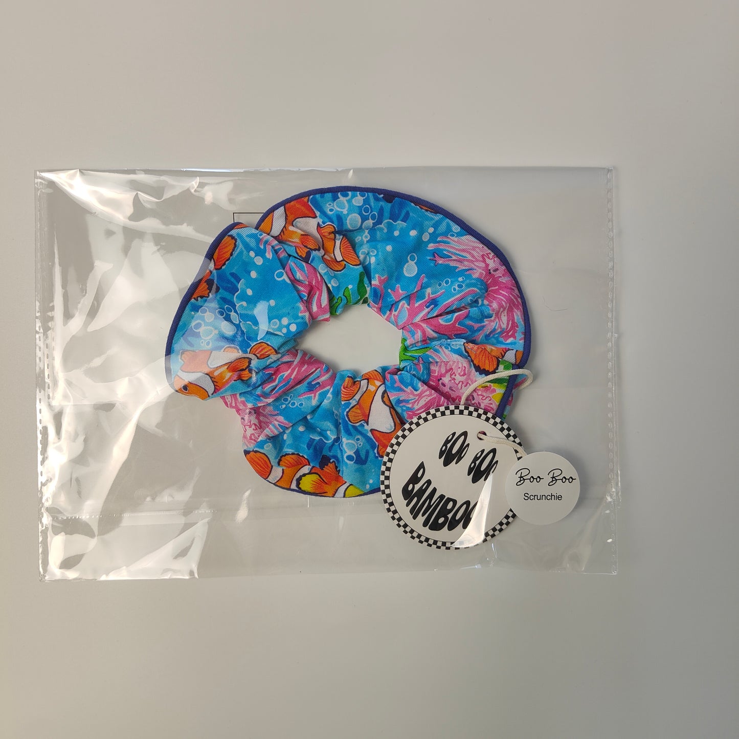 Coral Reef Scrunchie