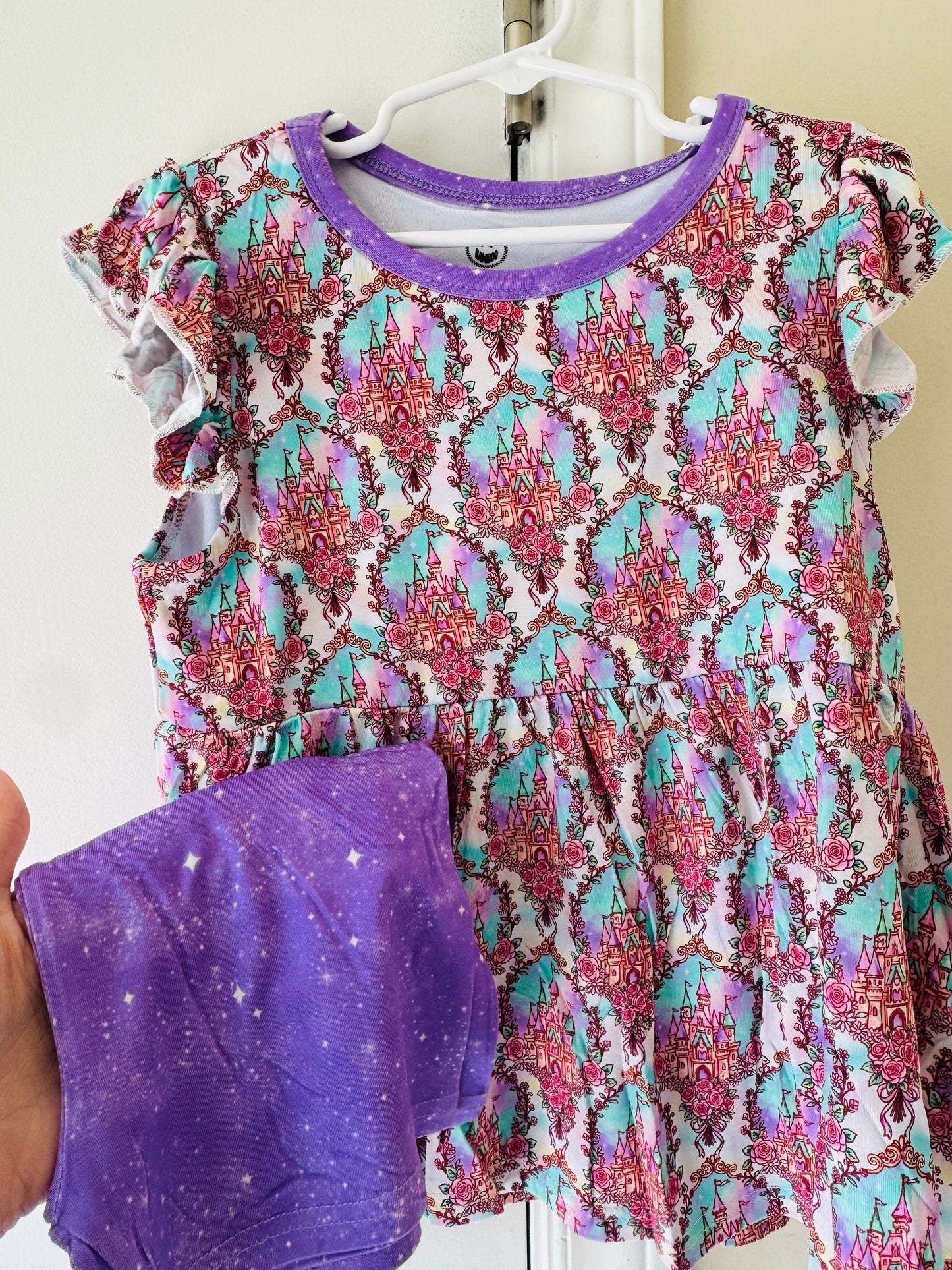 Royal Slumber Peplum Set