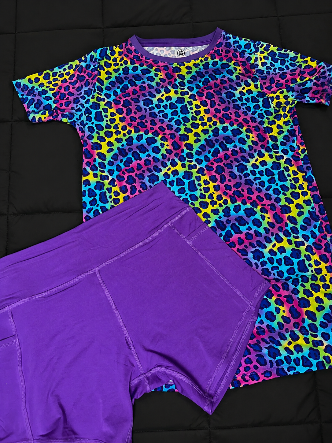 Purple Women’s Biker Shorts