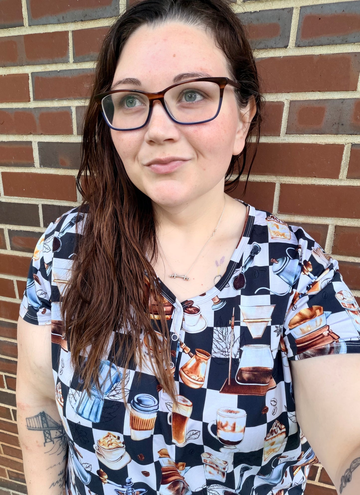 Cozy & Caffeinated Women’s Nightgown