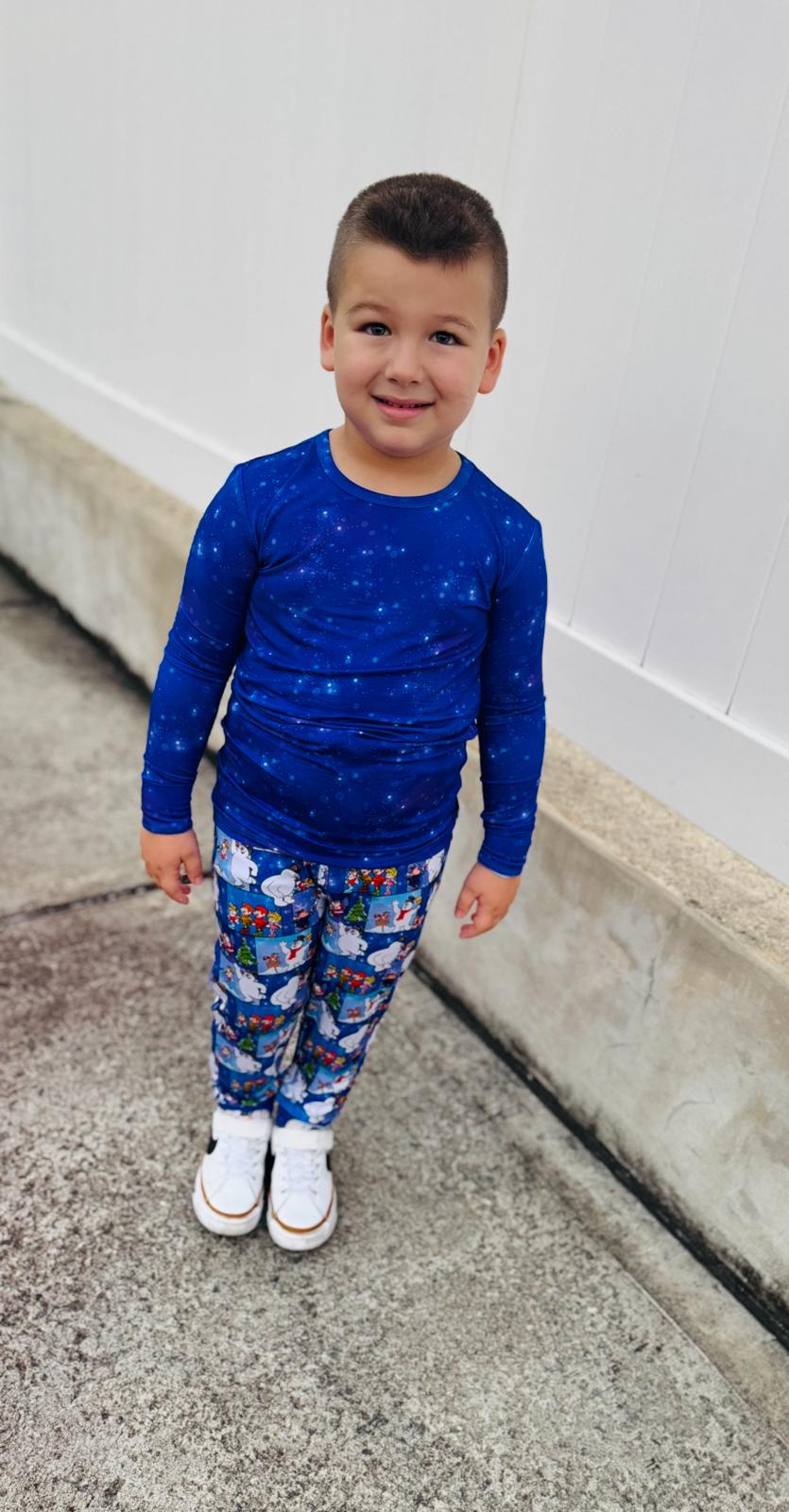 Snow Day Big Kids Jogger Set