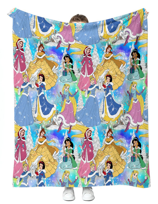 Royal Snow Day Plush Blanket 50x60