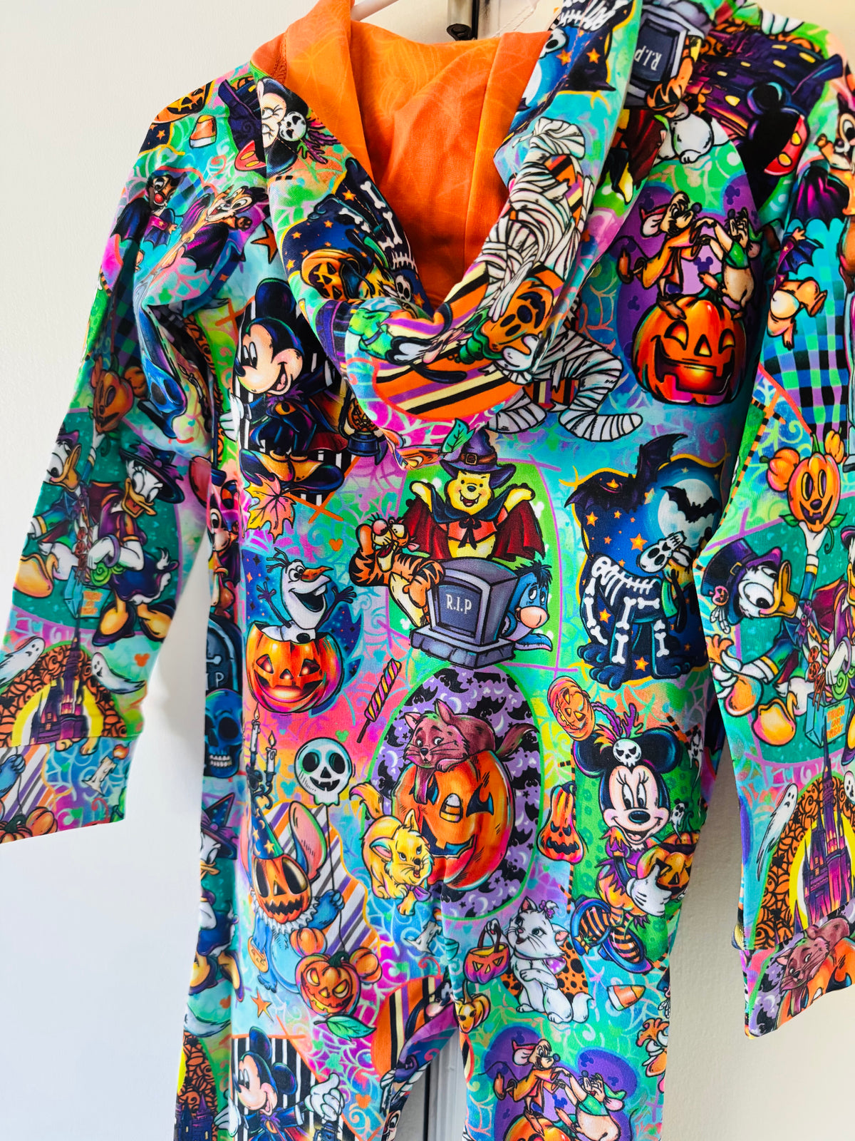 Spooktacular Daywear French Terry Hooded Zippy