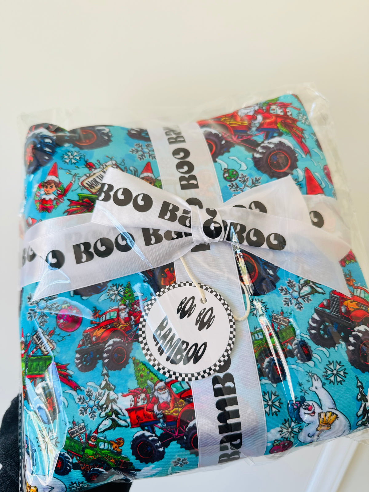 Jingle Jam Bamboo Hooded Towel