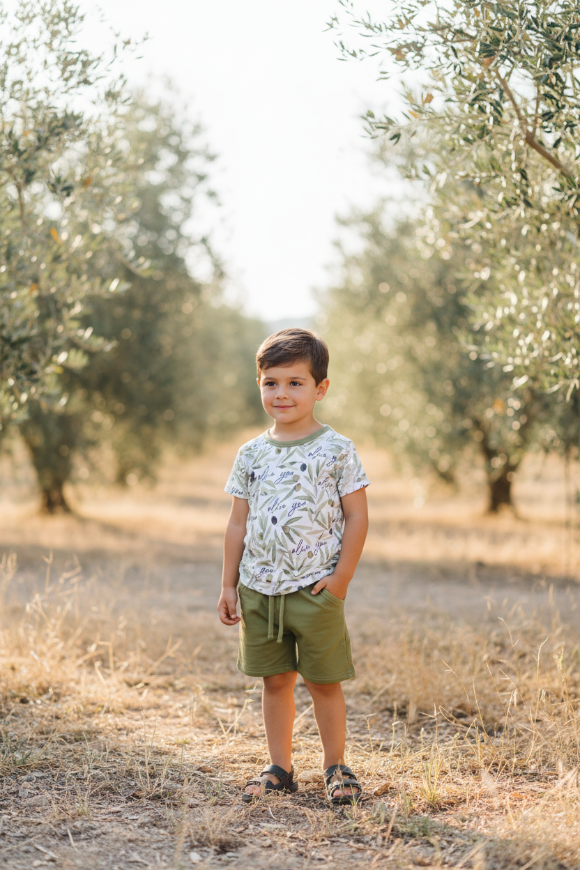 Olive You the Most Short Set