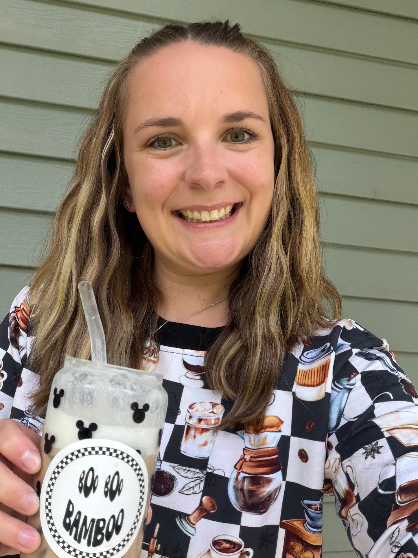 Cozy & Caffeinated Women’s French Terry Crewneck