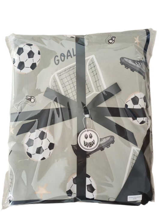 Shoot Your Shot Bamboo Minky Blanket - 60x80