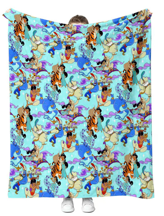 Arabian nights Plush Blanket 50x60
