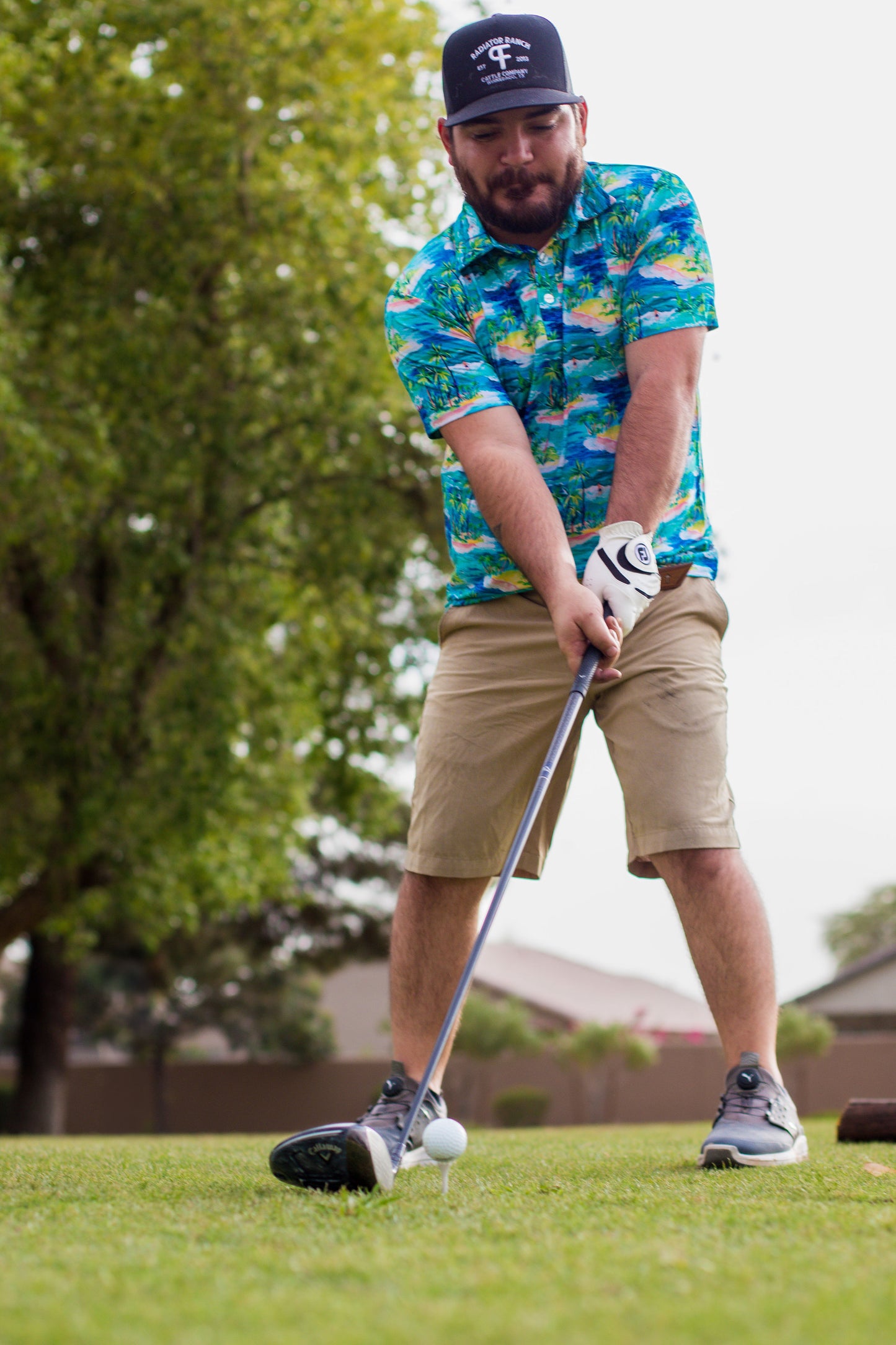 Men’s Teal Beach Polo