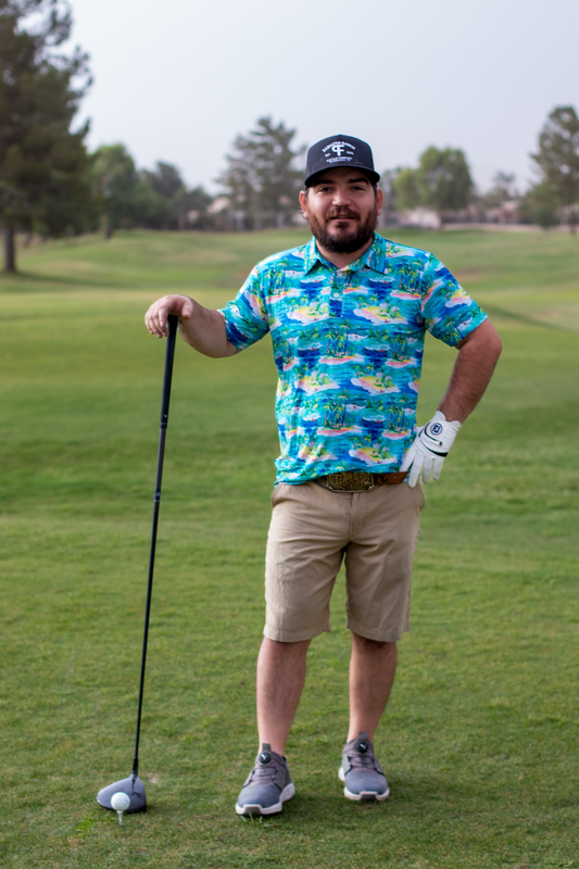 Men’s Teal Beach Polo