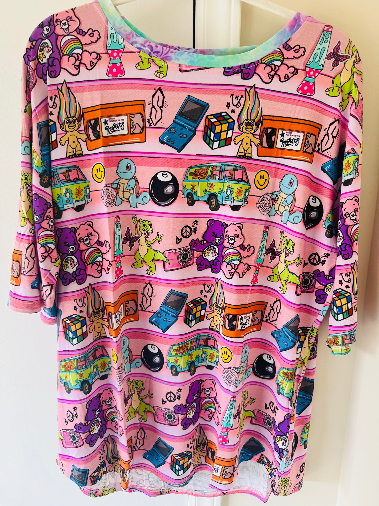 Throwback Toys Adult Tee - size down