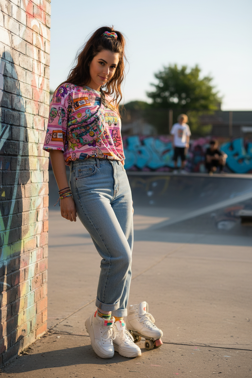 Throwback Toys Adult Tee - size down