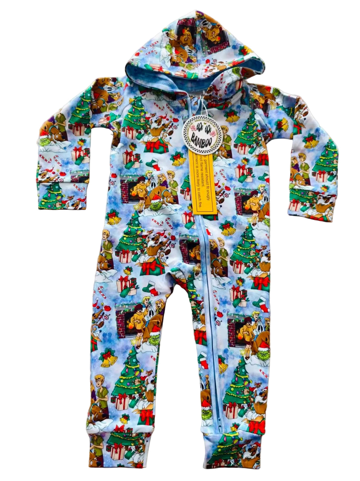 Mystery Christmas Daywear French Terry Hooded Zippy