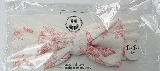 Butterfly Pointelle Head Wrap Bow