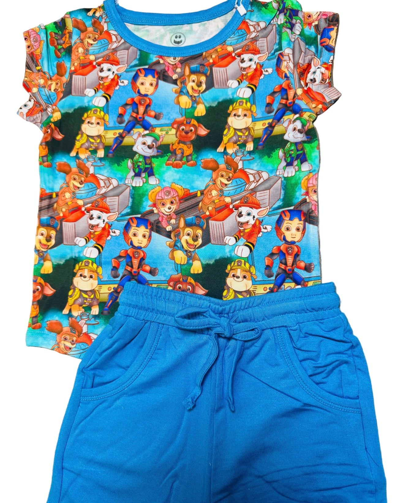 Mighty Pups Short Set