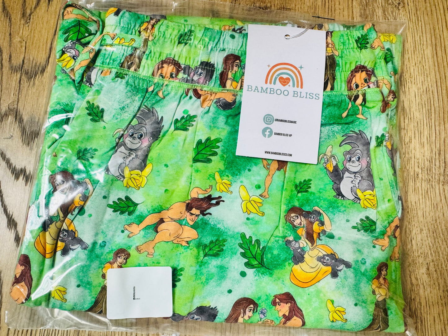 Bamboo Bliss Men’s Lounge Pants - Jungle Fun