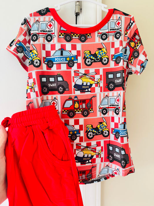 Rescue Squad Short Set
