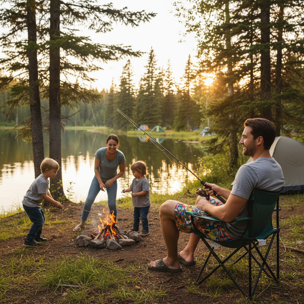 Campfire Friends Men’s Shorts