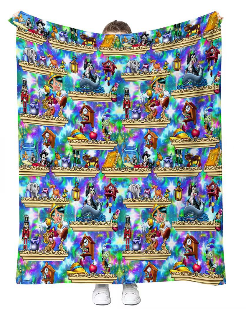 Real Boy Plush Blanket 50x60