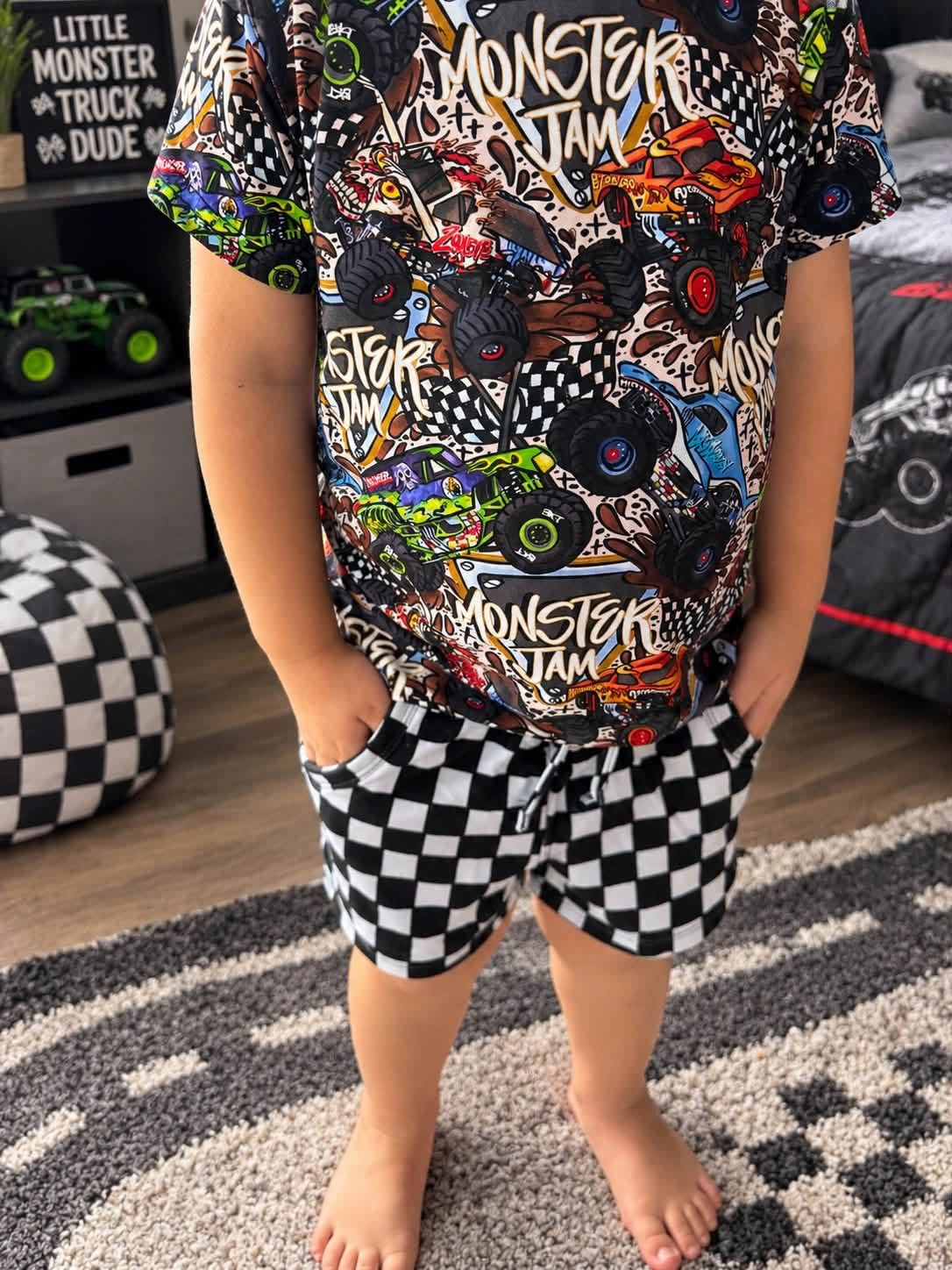 Vrooom Vrooom Short Set