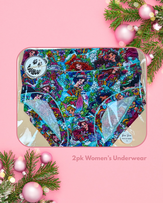 Enchanted Christmas Women’s 2pk Underwear