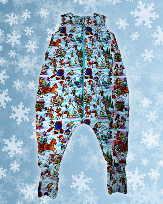 Snow Day Sleep Sack Walker - 18-36m