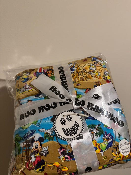 Paradise Pals Bamboo Hooded Towel