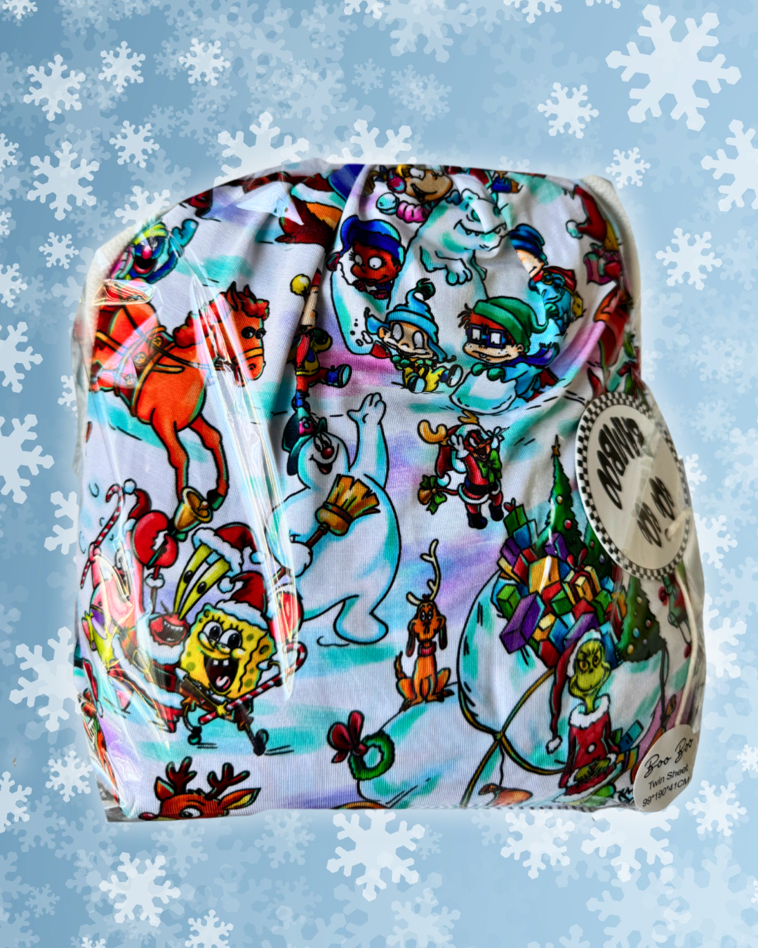 Snow Day Twin Sheet