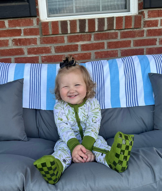 Olive You The Most Zippy Romper